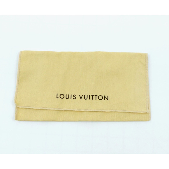 LOUIS VUITTON Dust Bag Size Small Beige Flap Accessories 9" x 5" - Picture 1 of 9